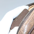 GUCCI GG Supreme Web Sherry Line Shoulder Bag PVC Beige 156 02 066 Auth 96584-12