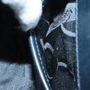 Salvatore Ferragamo Gancini Shoulder Bag Leather Navy Gold Auth 96590-20