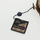 Burberrys Nova Check Pouch PVC Beige Gold Auth 96598-8