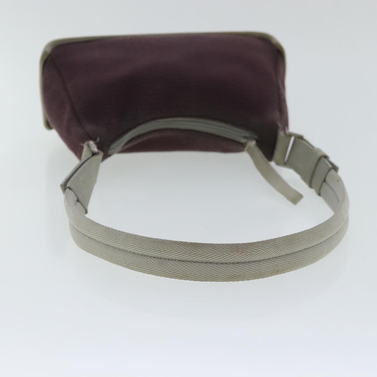 PRADA Sports Shoulder Bag Canvas Purple Auth 96616