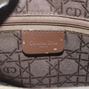 Christian Dior Canage Shoulder Bag Nylon Beige Auth 96633-18