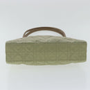 Christian Dior Canage Shoulder Bag Nylon Beige Auth 96633-5