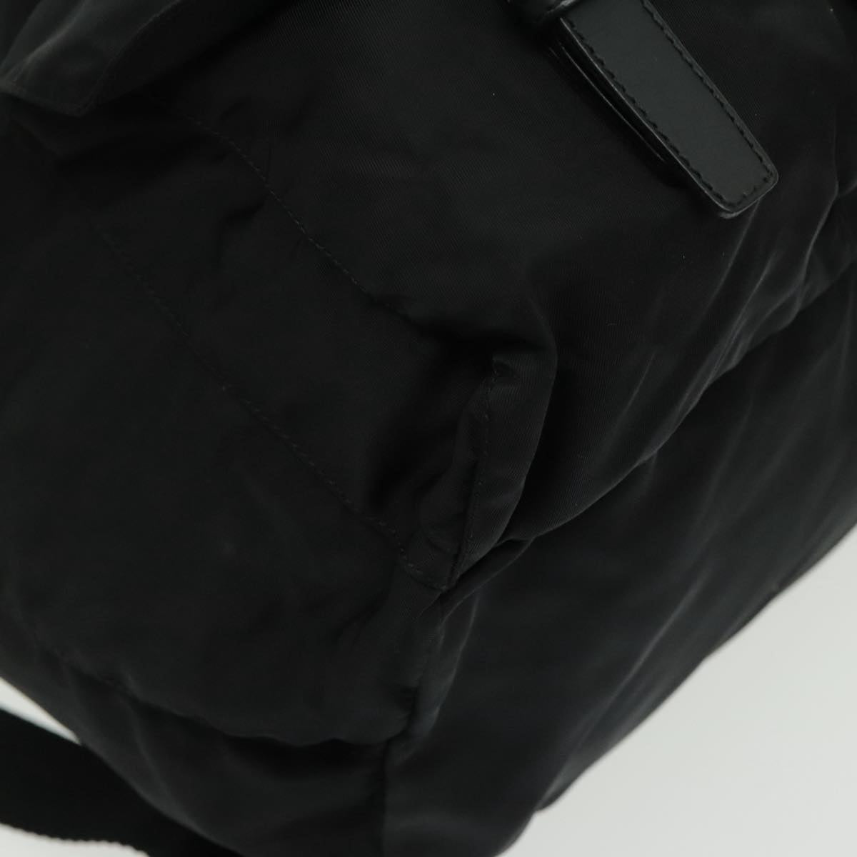 PRADA Backpack Nylon Black Auth 96661