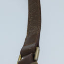 BURBERRY Nova Check Shoulder Bag Canvas Beige Auth 96672-10