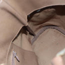 BURBERRY Nova Check Shoulder Bag Canvas Beige Auth 96672-19