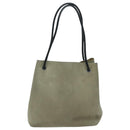 GUCCI Shoulder Bag Suede Beige 101341 Auth 96679-2