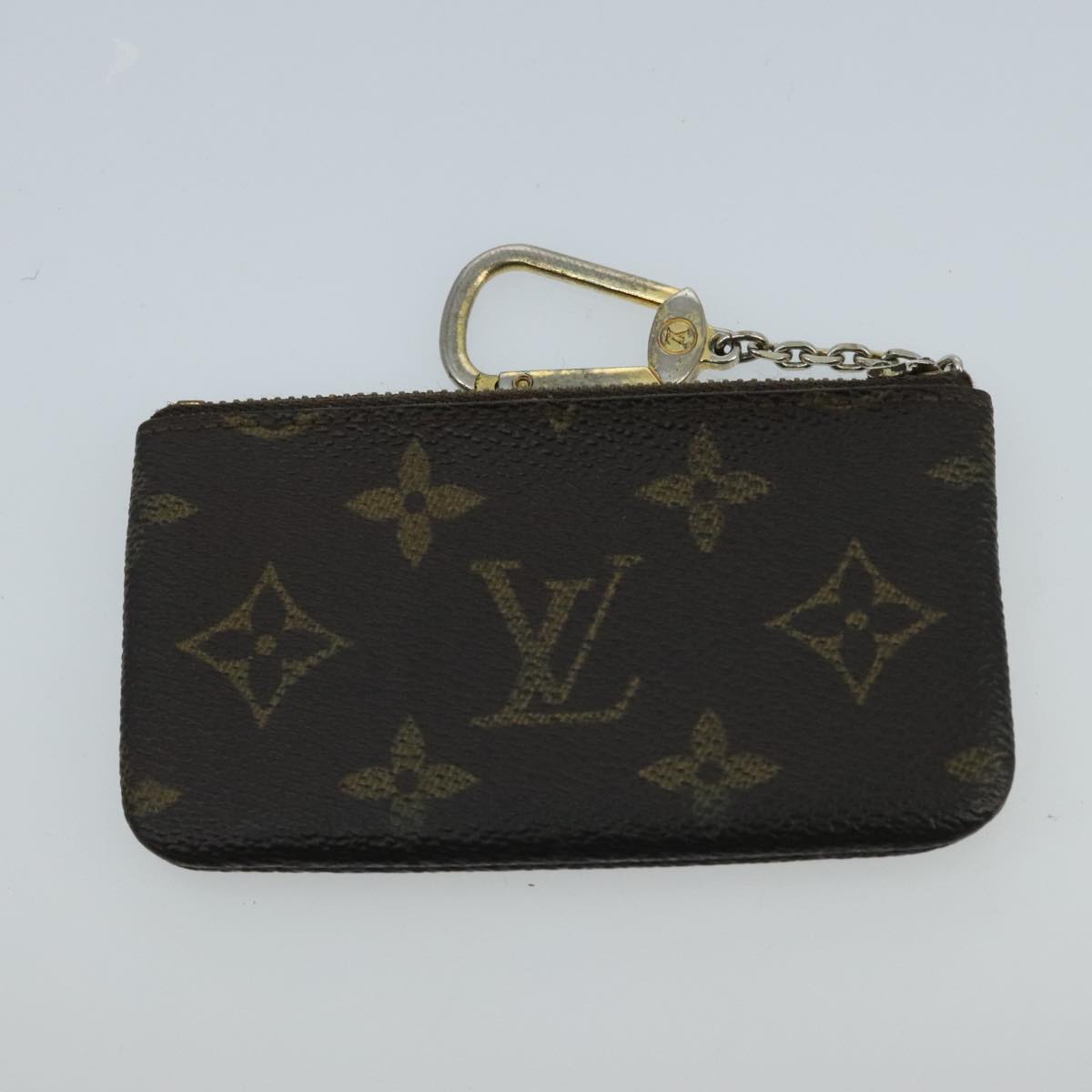 LOUIS VUITTON Monogram Pochette Cles Coin Purse 2Set M62650 LV Auth 96682