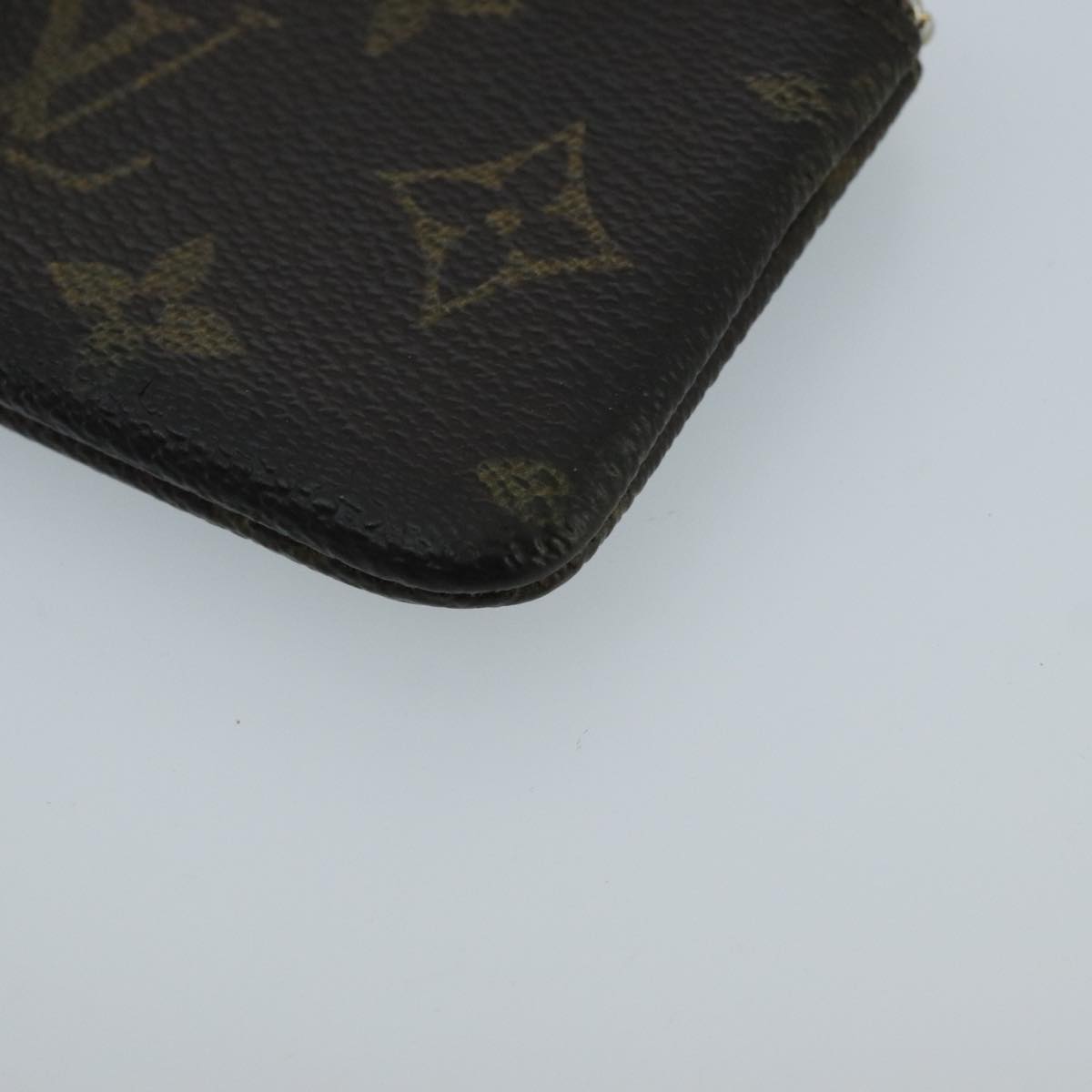 LOUIS VUITTON Monogram Pochette Cles Coin Purse 2Set M62650 LV Auth 96682