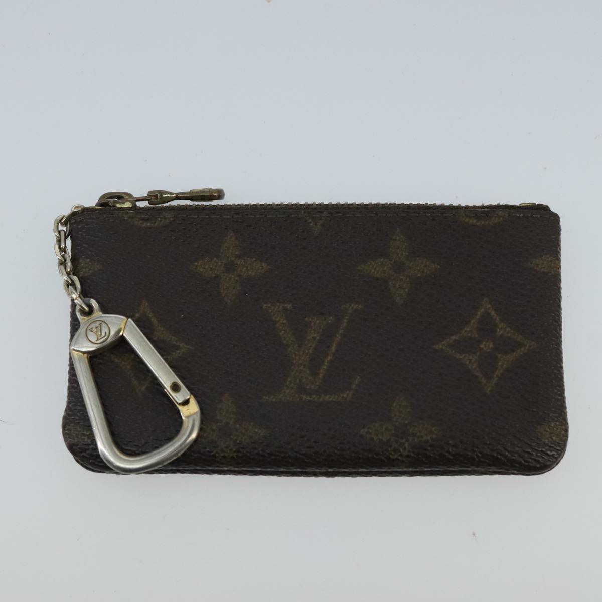 LOUIS VUITTON Monogram Pochette Cles Coin Purse 2Set M62650 LV Auth 96682 - 0