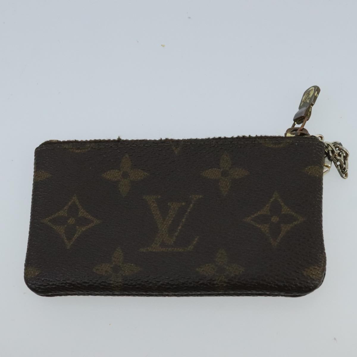 LOUIS VUITTON Monogram Pochette Cles Coin Purse 2Set M62650 LV Auth 96682