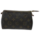 LOUIS VUITTON Monogram Mini Speedy Hand Bag M41534 LV Auth 96683-13
