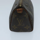 LOUIS VUITTON Monogram Mini Speedy Hand Bag M41534 LV Auth 96683-4