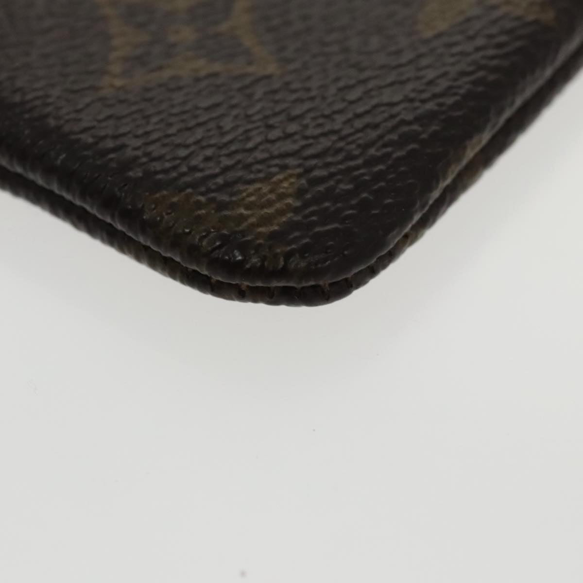 LOUIS VUITTON Monogram Pochette Cles Coin Purse M62650 LV Auth 96684