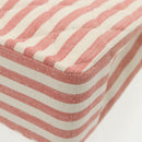 CHANEL Matelasse Chain Shoulder Bag Canvas Gold Pink CC Auth 96691SM-17