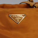 PRADA Shoulder Bag Nylon Orange Auth 96714-17