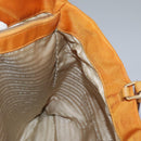 PRADA Shoulder Bag Nylon Orange Auth 96714-26