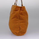 PRADA Shoulder Bag Nylon Orange Auth 96714-4