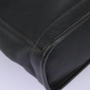 Coach Old Coach Shoulder Bag Leather Black Auth 96716-14