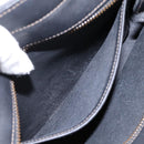 Coach Old Coach Shoulder Bag Leather Black Auth 96716-20