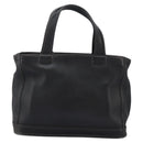 Coach Old Coach Shoulder Bag Leather Black Auth 96716-2