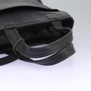 Coach Old Coach Shoulder Bag Leather Black Auth 96716-7