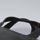 Coach Old Coach Shoulder Bag Leather Black Auth 96716-8