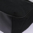 BVLGARI Logo Mania Hand Bag Canvas Black Auth 96720-16