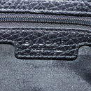 BVLGARI Logo Mania Hand Bag Canvas Black Auth 96720-21