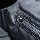 BVLGARI Logo Mania Hand Bag Canvas Black Auth 96720-24