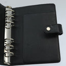 LOUIS VUITTON Monogram Macassar Agenda MM Day Planner Cover R21084 Auth 96736-19