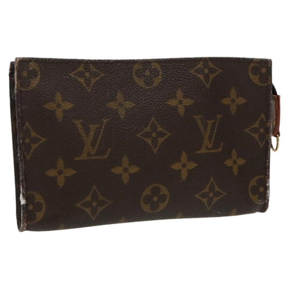 LOUIS VUITTON Monogram Bucket PM Zubehörtasche LV Auth 96738