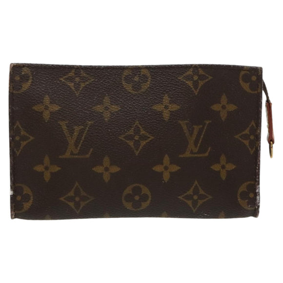 LOUIS VUITTON Monogram Bucket PM Zubehörtasche LV Auth 96738