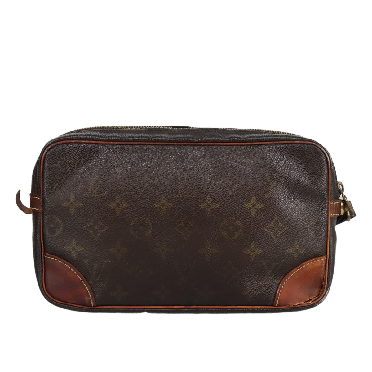 LOUIS VUITTON Monogram Marly Dragonne GM Clutch Bag M51825 LV Auth 96754 - 0