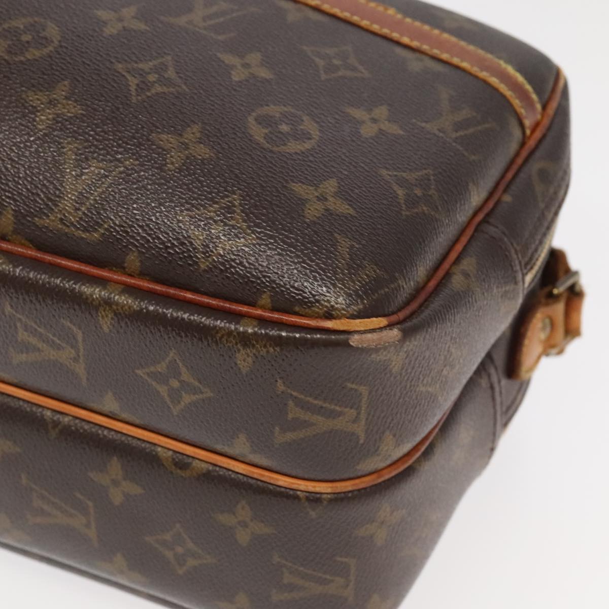 LOUIS VUITTON Monogram Reporter PM Shoulder Bag M45254 LV Auth 96757