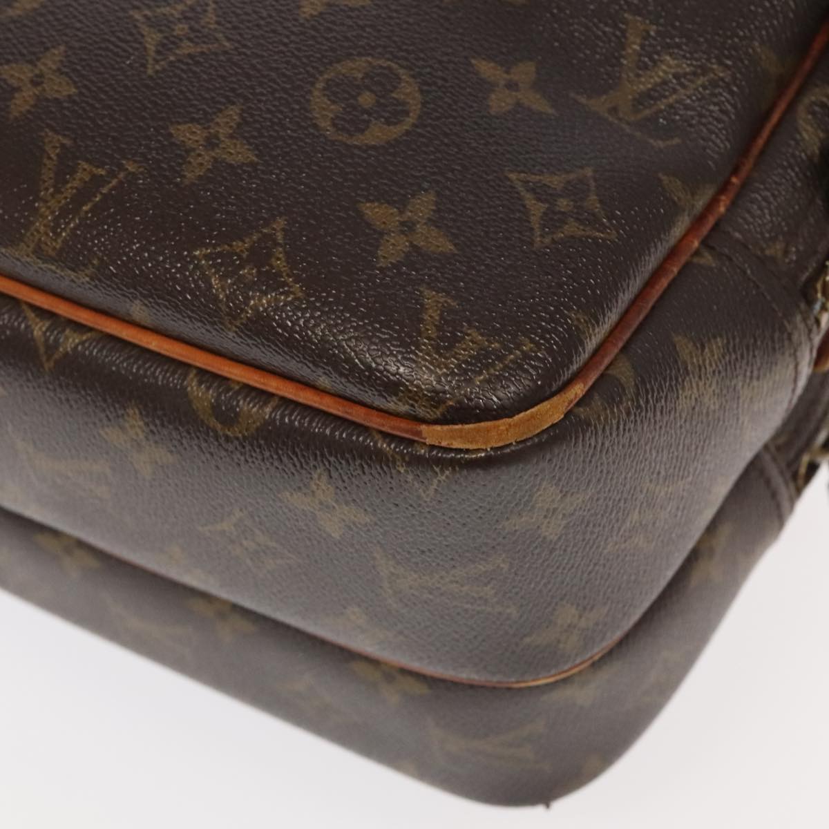 LOUIS VUITTON Monogram Reporter PM Shoulder Bag M45254 LV Auth 96757