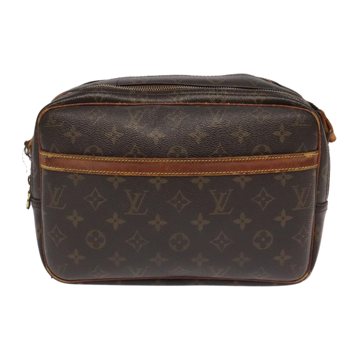 LOUIS VUITTON Monogram Reporter PM Shoulder Bag M45254 LV Auth 96757