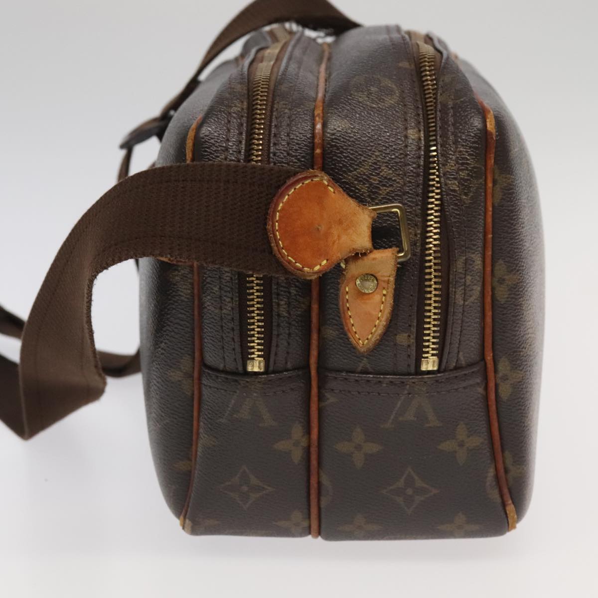 LOUIS VUITTON Monogram Reporter PM Shoulder Bag M45254 LV Auth 96757