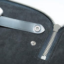 LOUIS VUITTON Damier Graphite Etui 5 Cravat Necktie Case N41136 LV Auth 96758V-9