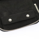 LOUIS VUITTON Damier Graphite Etui 5 Cravat Necktie Case N41136 LV Auth 96758V-22