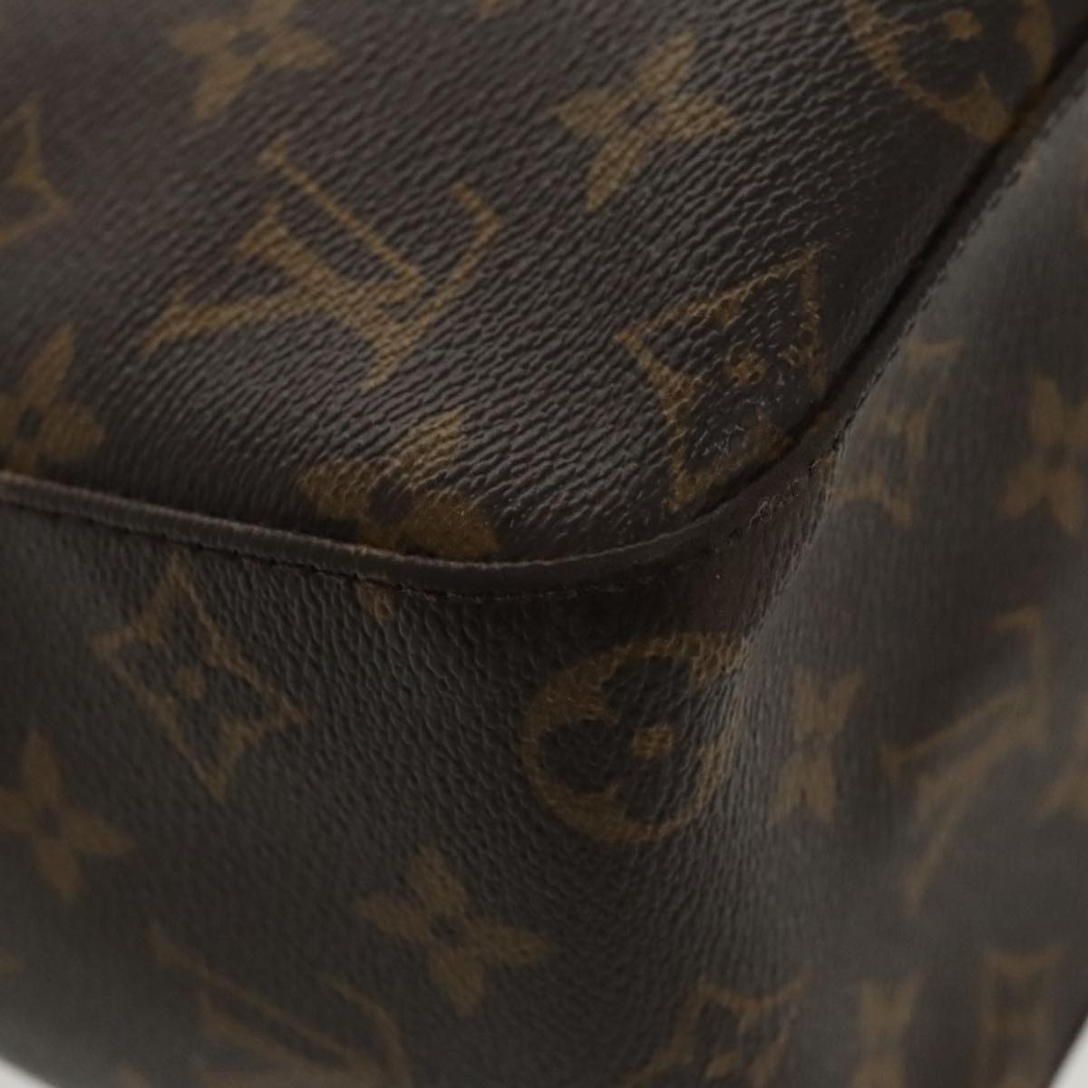 LOUIS VUITTON Monogram Looping GM Shoulder Bag M51145 LV Auth 96781