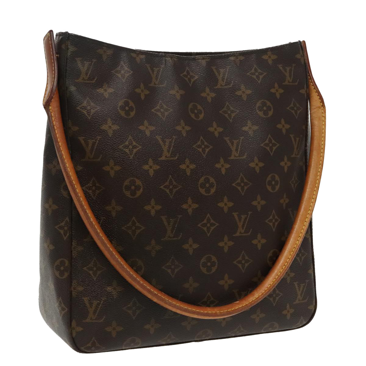 LOUIS VUITTON Monogram Looping GM Shoulder Bag M51145 LV Auth 96781