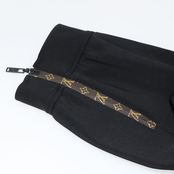 LOUIS VUITTON Monogram Detail Cargo Pants Nylon Polyurethane 42 Schwarz Original 96800