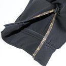 LOUIS VUITTON Monogram Detail Cargo Pants Nylon Polyurethane 42 Black Auth 96800-13