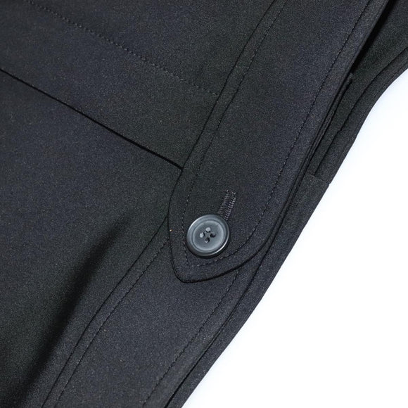 LOUIS VUITTON Monogram Detail Cargo Pants Nylon Polyurethane 42 Schwarz Original 96800