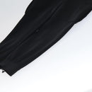 LOUIS VUITTON Monogram Detail Cargo Pants Nylon Polyurethane 42 Black Auth 96800-5