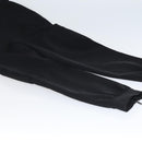 LOUIS VUITTON Monogram Detail Cargo Pants Nylon Polyurethane 42 Black Auth 96800-7