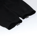 LOUIS VUITTON Monogram Detail Cargo Pants Nylon Polyurethane 42 Black Auth 96800-9