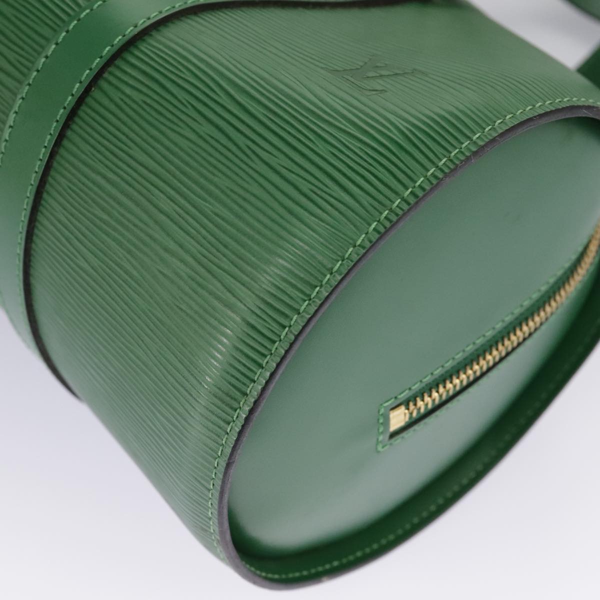 LOUIS VUITTON Epi Soufflot Hand Bag Green M52224 LV Auth 96805