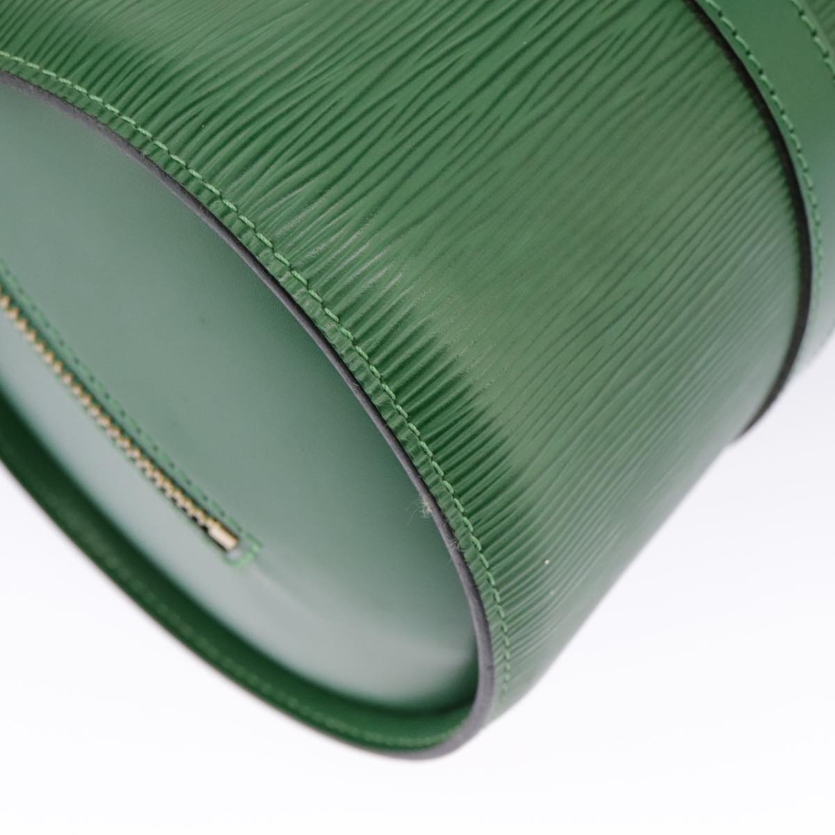 LOUIS VUITTON Epi Soufflot Hand Bag Green M52224 LV Auth 96805