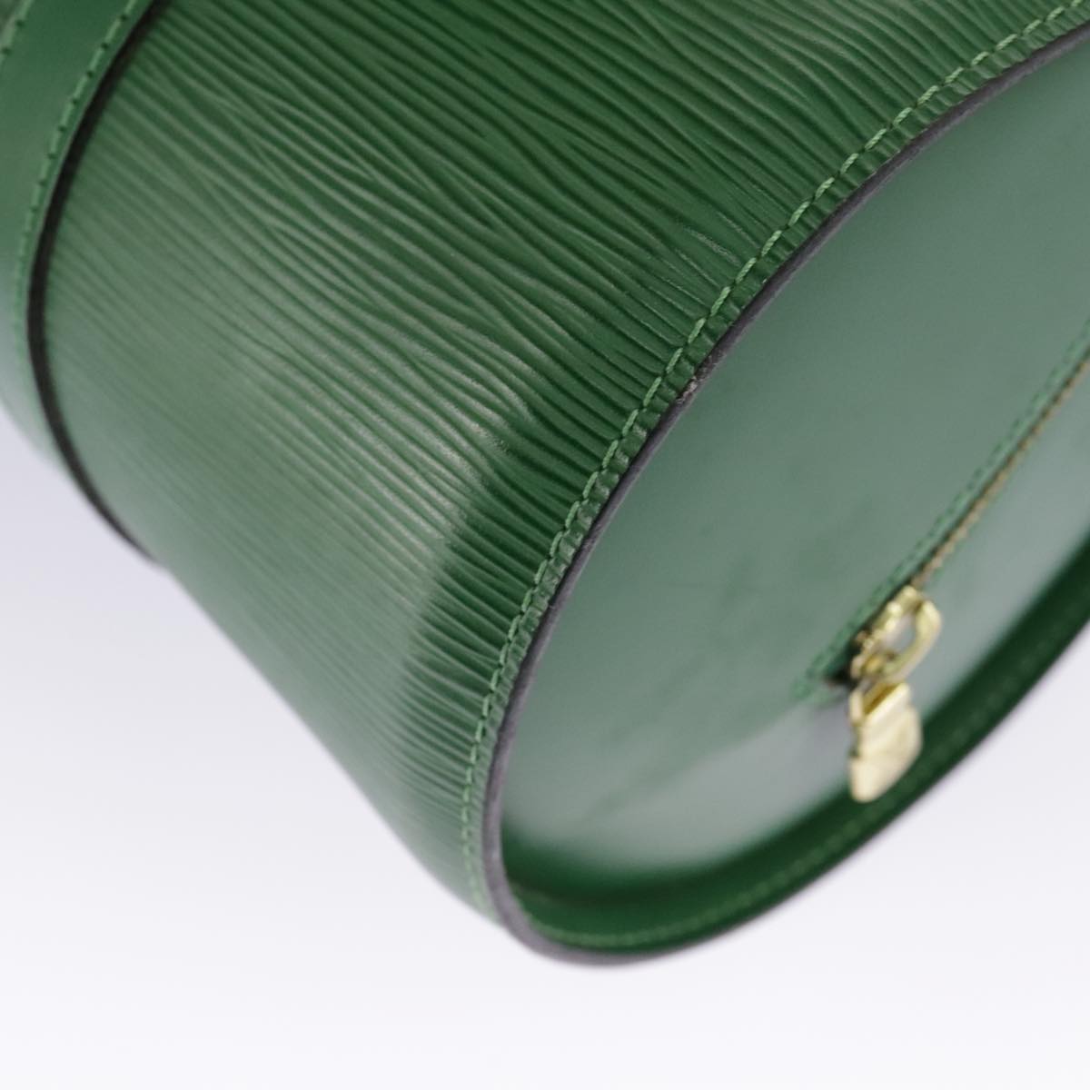 LOUIS VUITTON Epi Soufflot Hand Bag Green M52224 LV Auth 96805